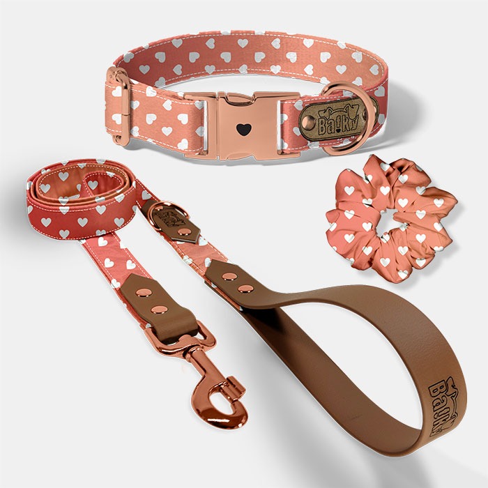 Set EXTRA Srdcia Broskyňové Páperie