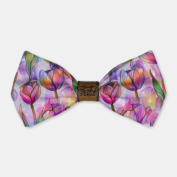 Motýlik na obojok Tulipány