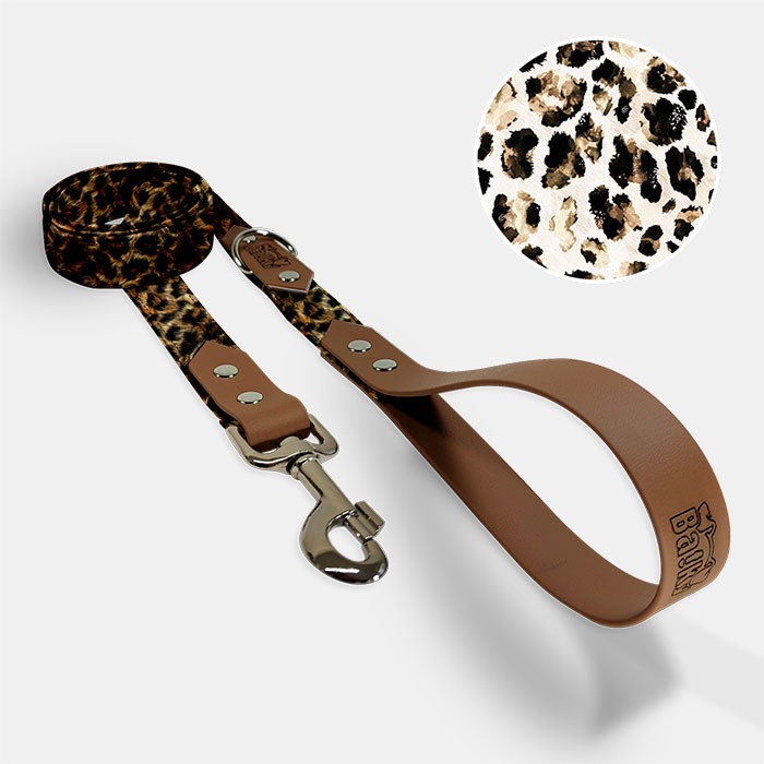 vodítko, vôdzka pre psa, leopard