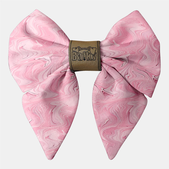 mašla na obojok pre psa