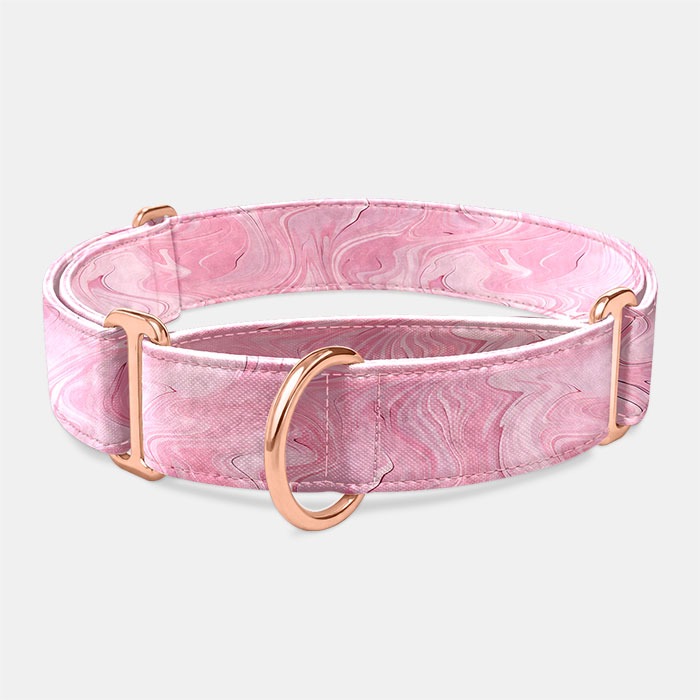 Martingale obojok Baby Pink