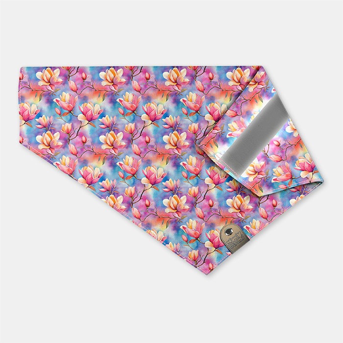 šatka na obojok Magnólie