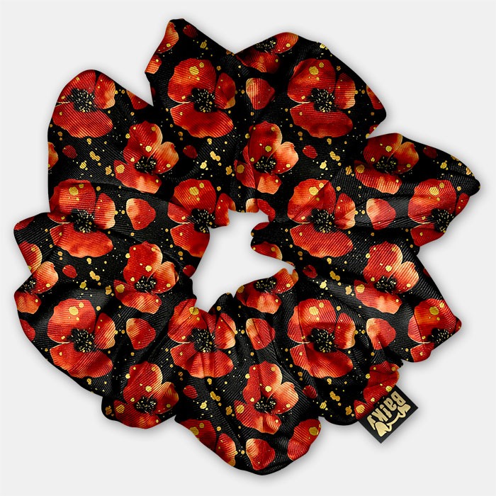 Scrunchie PoppyNight
