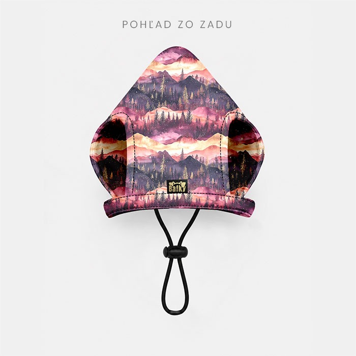 Šiltovka pre psa - Purpurová Hora Západ – Obrázok 3